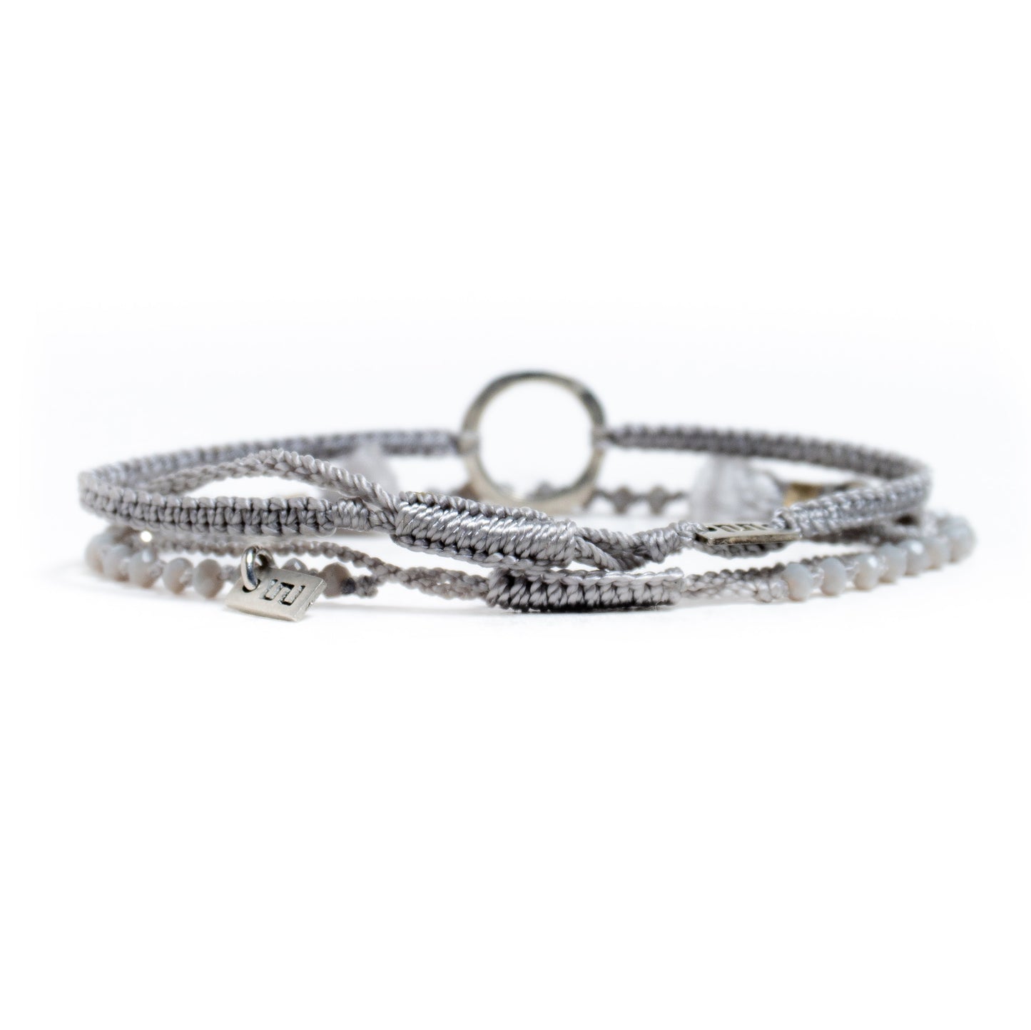 Inner health - Set de 2 Pulseras - Gris