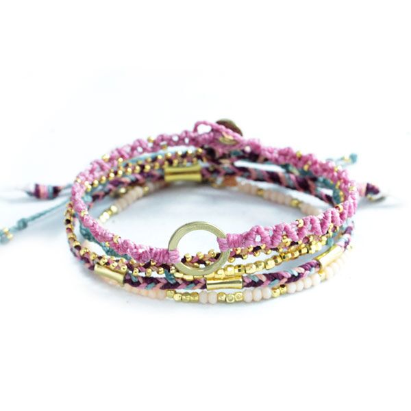 Super poderes - Set de 4 Pulseras - Multicolor