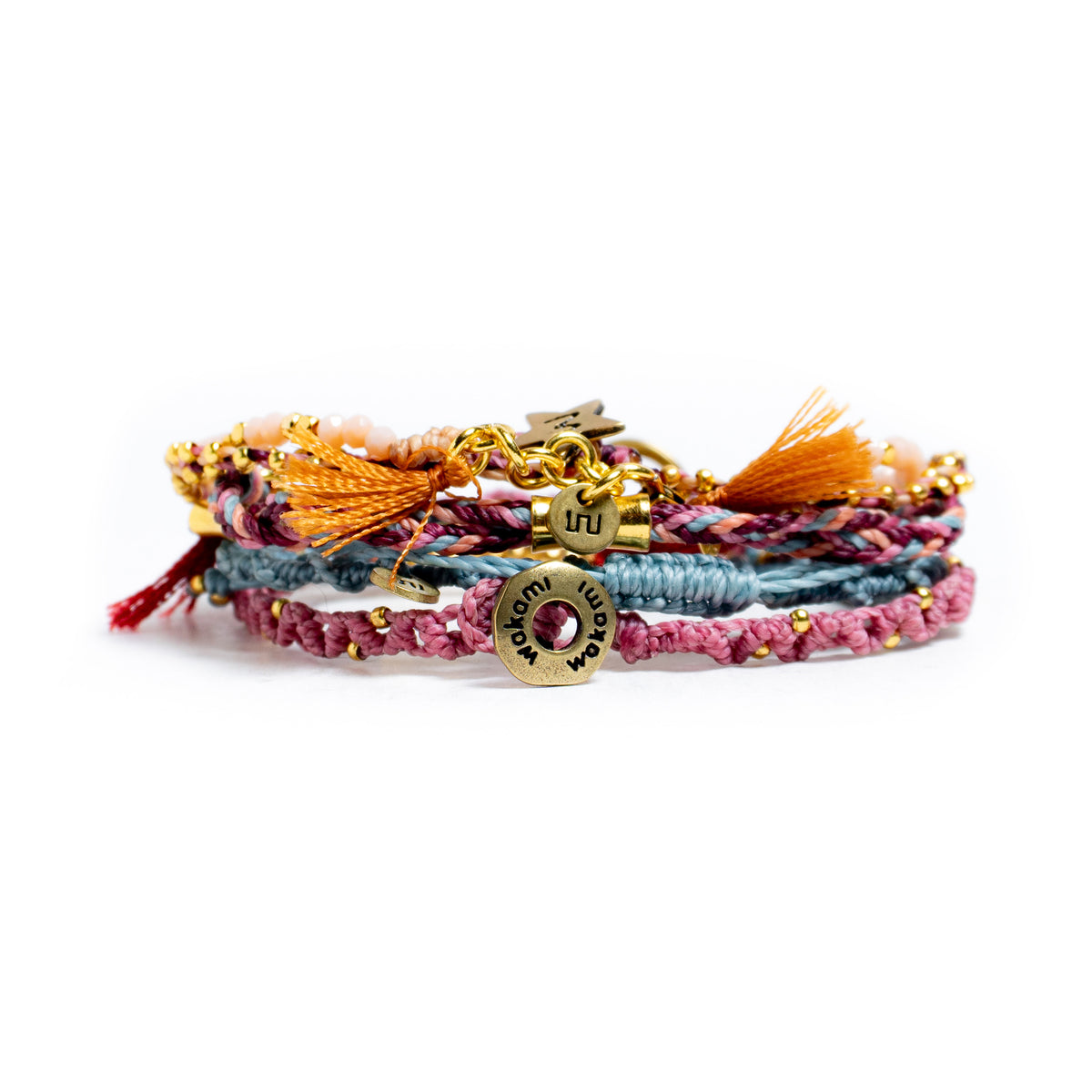 Super poderes - Set de 4 Pulseras - Multicolor