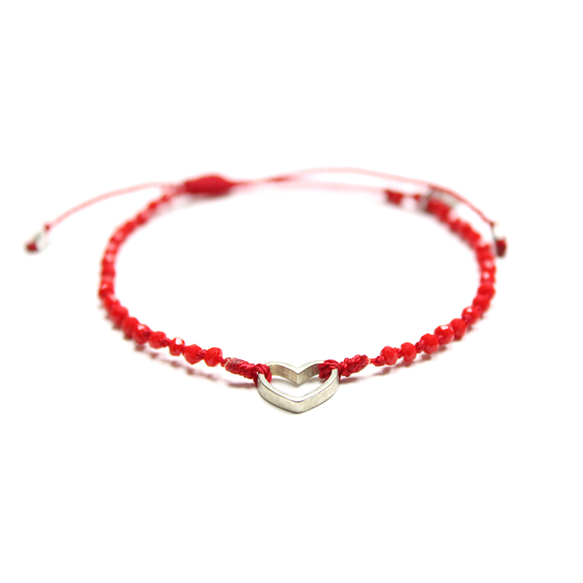 Corazon - Pulsera - Roja