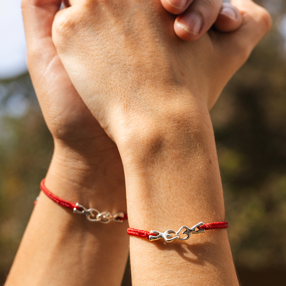 Alma y yo - Set de 2 Pulseras - Roja