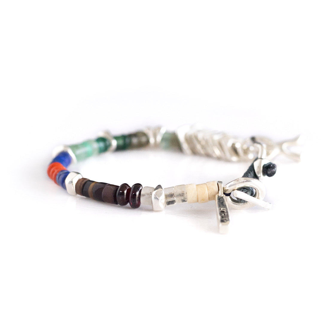 La tierra de los Sueños - Pulsera -Plata - Mediana