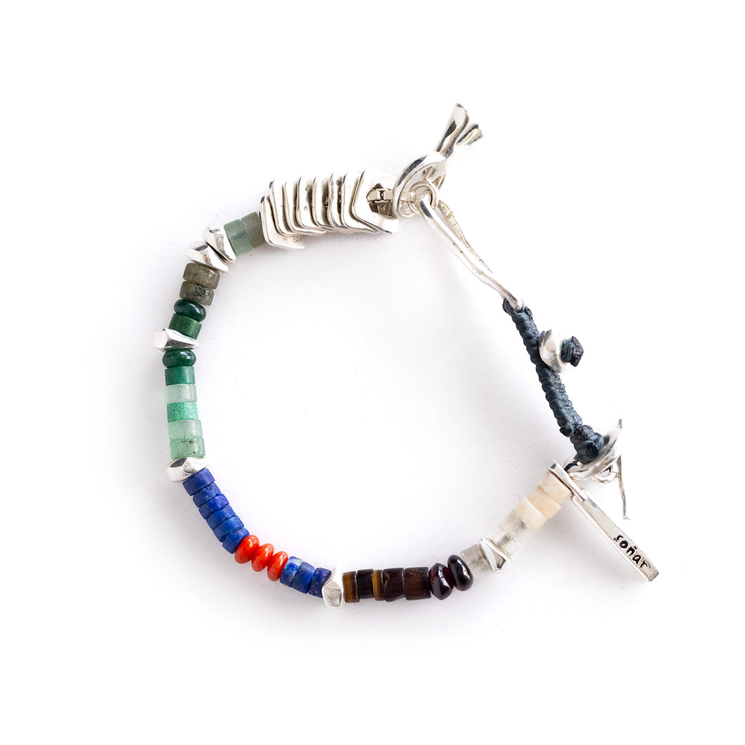 La tierra de los Sueños - Pulsera -Plata - Mediana