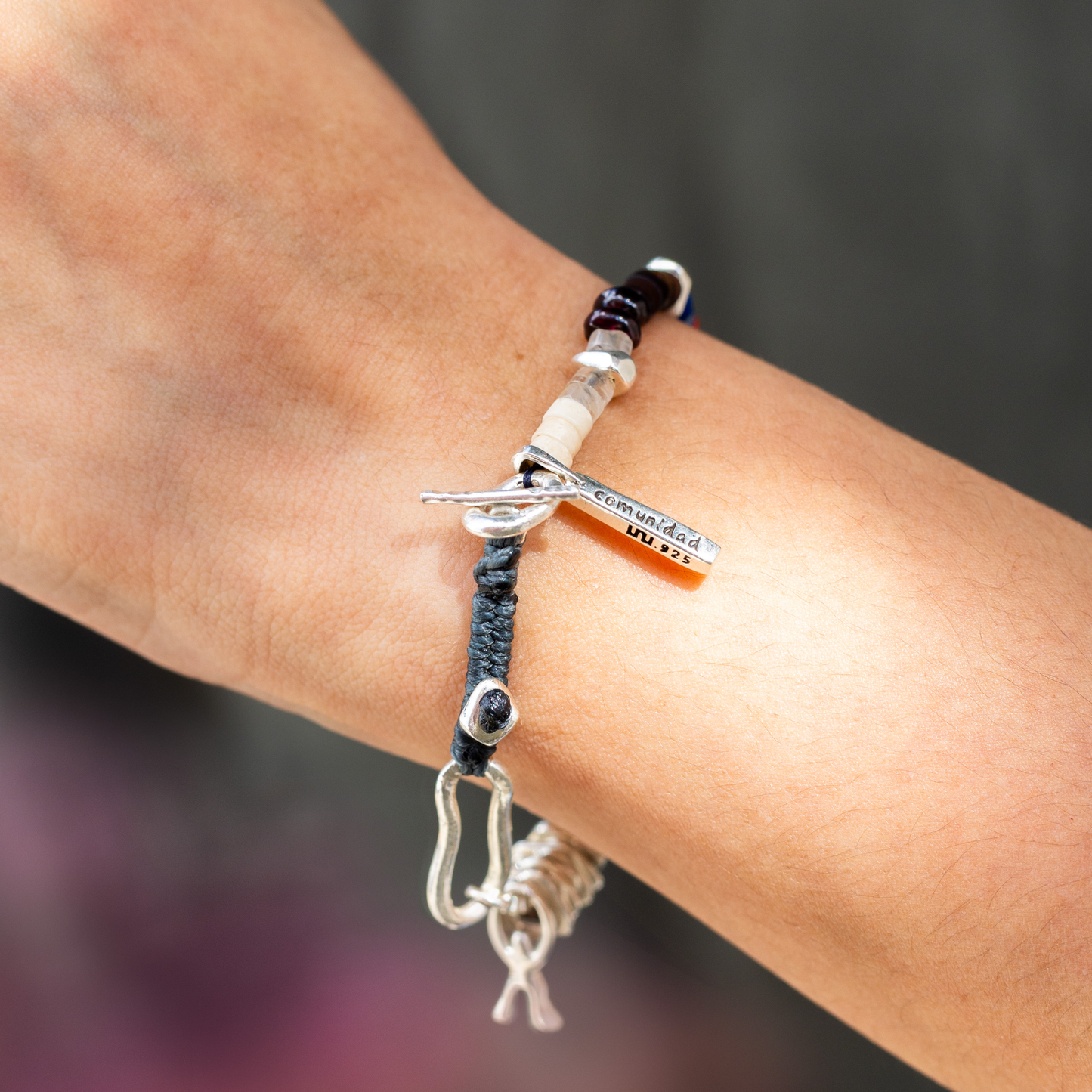 La tierra de los Sueños - Pulsera -Plata - Mediana