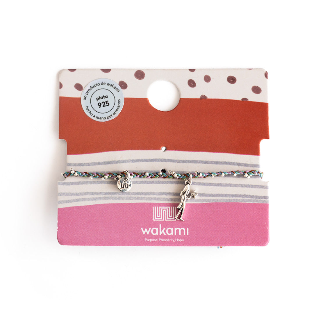 ¿Quienes? - Pulsera - Multicolor - Plata