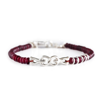 El sueño de alma y yo - Pulsera - Roja - Jade