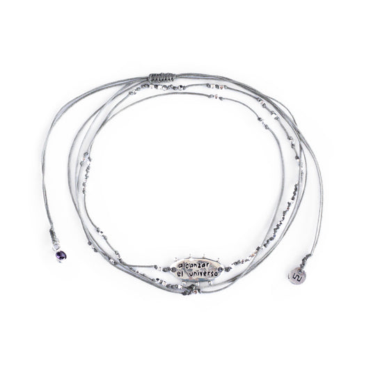 Pulsera Plata - Alcanzar el Universo