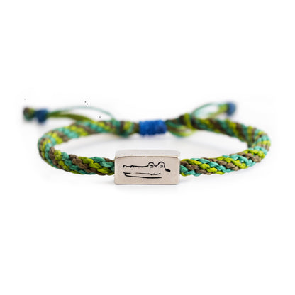 Cocodrilo - Pulsera - Verde