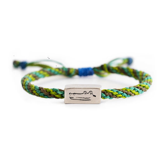 Cocodrilo - Pulsera - Verde