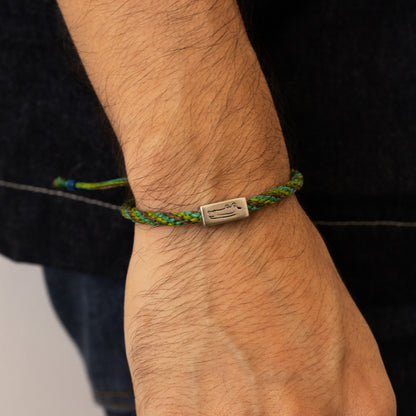 Cocodrilo - Pulsera - Verde
