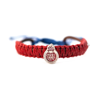 Municipal - Pulsera - Rojo - Cuero