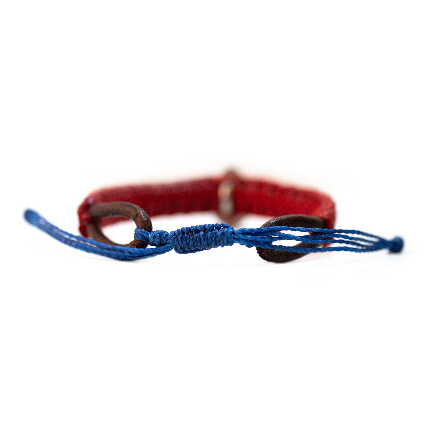 Municipal - Pulsera - Rojo - Cuero
