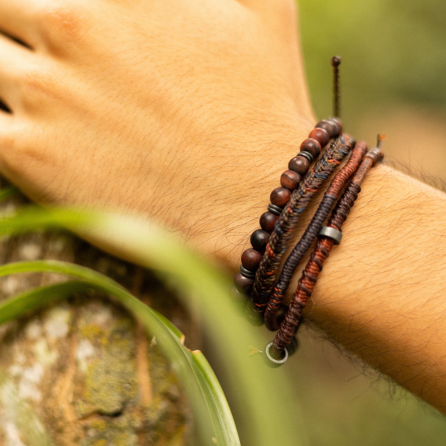 La tierra marrón - Pulseras - Café