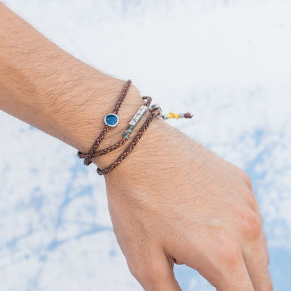 Nuevo sueño Wakami - Pulsera - Cuero - Café