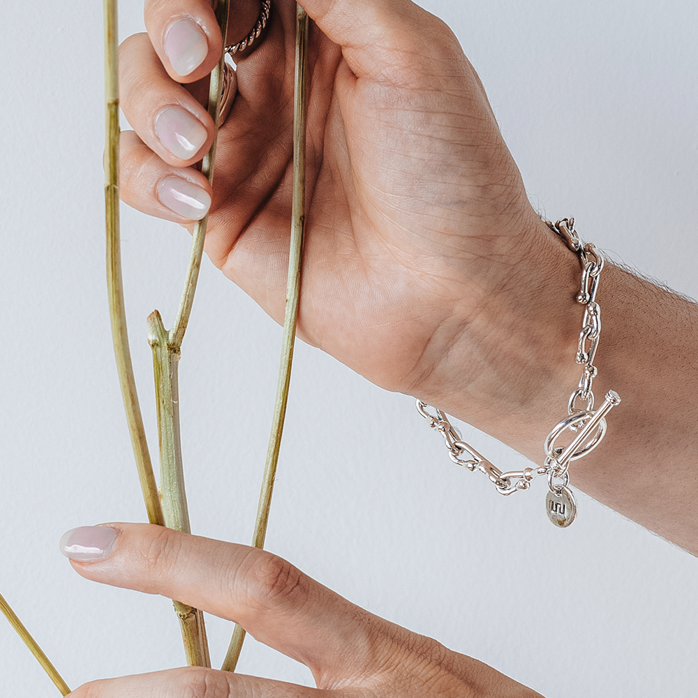 Historias de encuentros - Pulsera - Plata