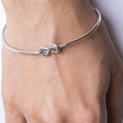 Nudos de historias - Bangle - Plata