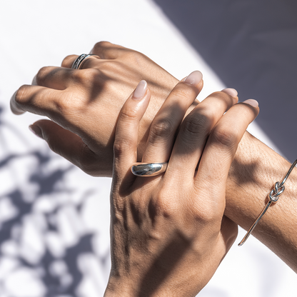 Historias flotantes - Anillo - Plata - Talla 5