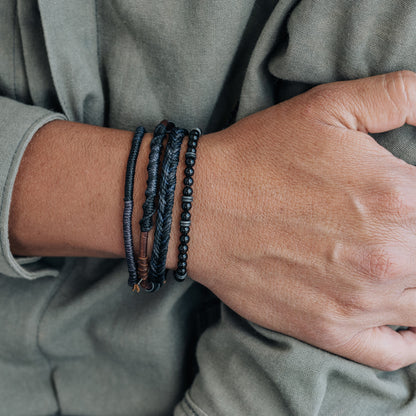 Noche obscura - Pulseras - Negro