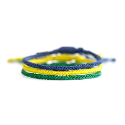 Somos equipo (Brasil) - Set de 3 Pulseras - Multicolor
