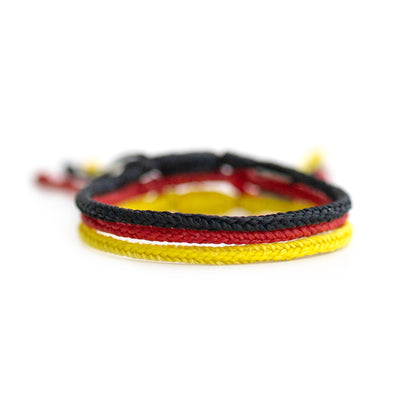 Somos equipo (Alemania) - Set de 3 Pulseras - Multicolor