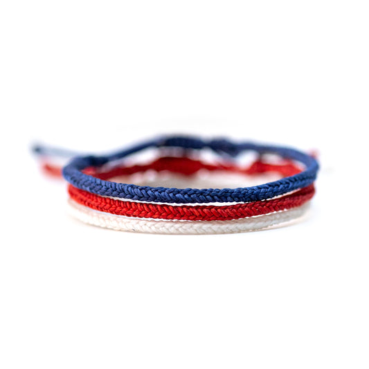 Somos equipo (Estados Unidos) - Set de 3 Pulseras - Multicolor