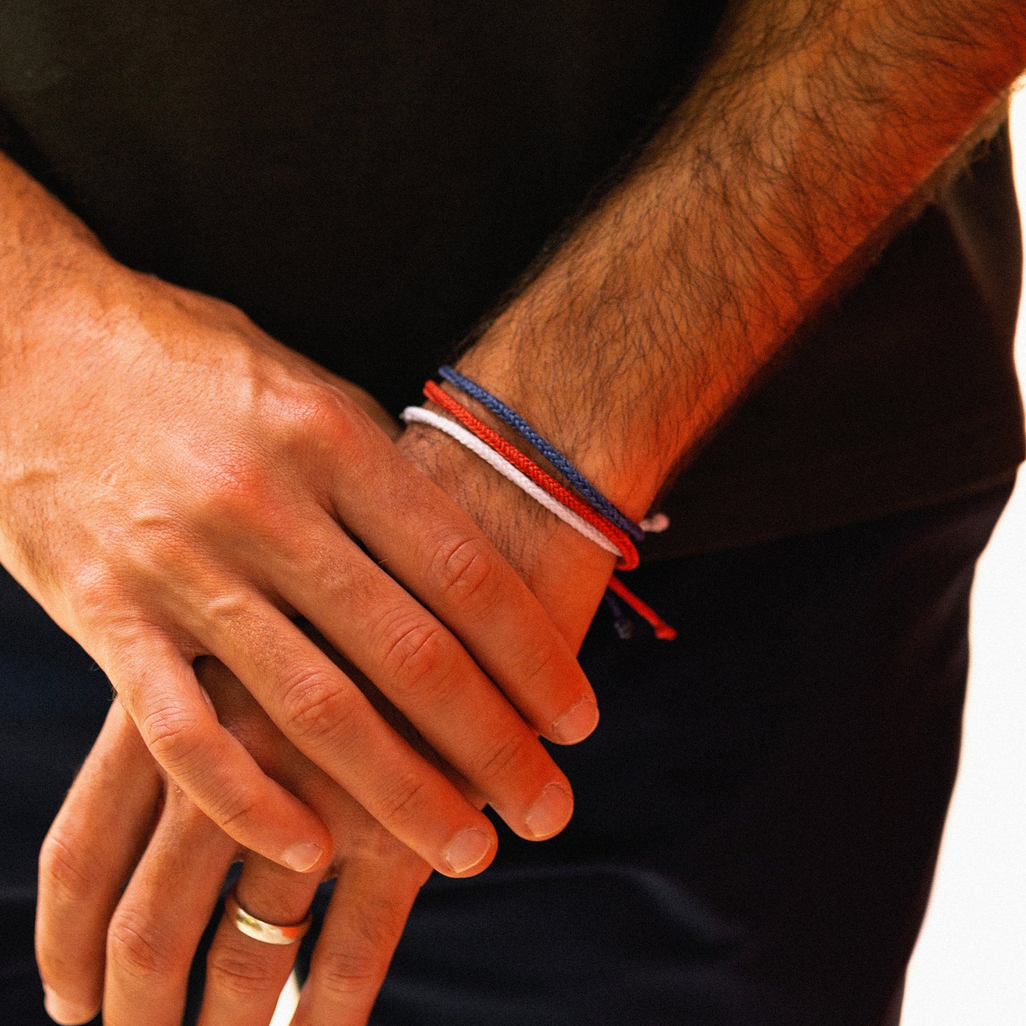 Somos equipo (Estados Unidos) - Set de 3 Pulseras - Multicolor