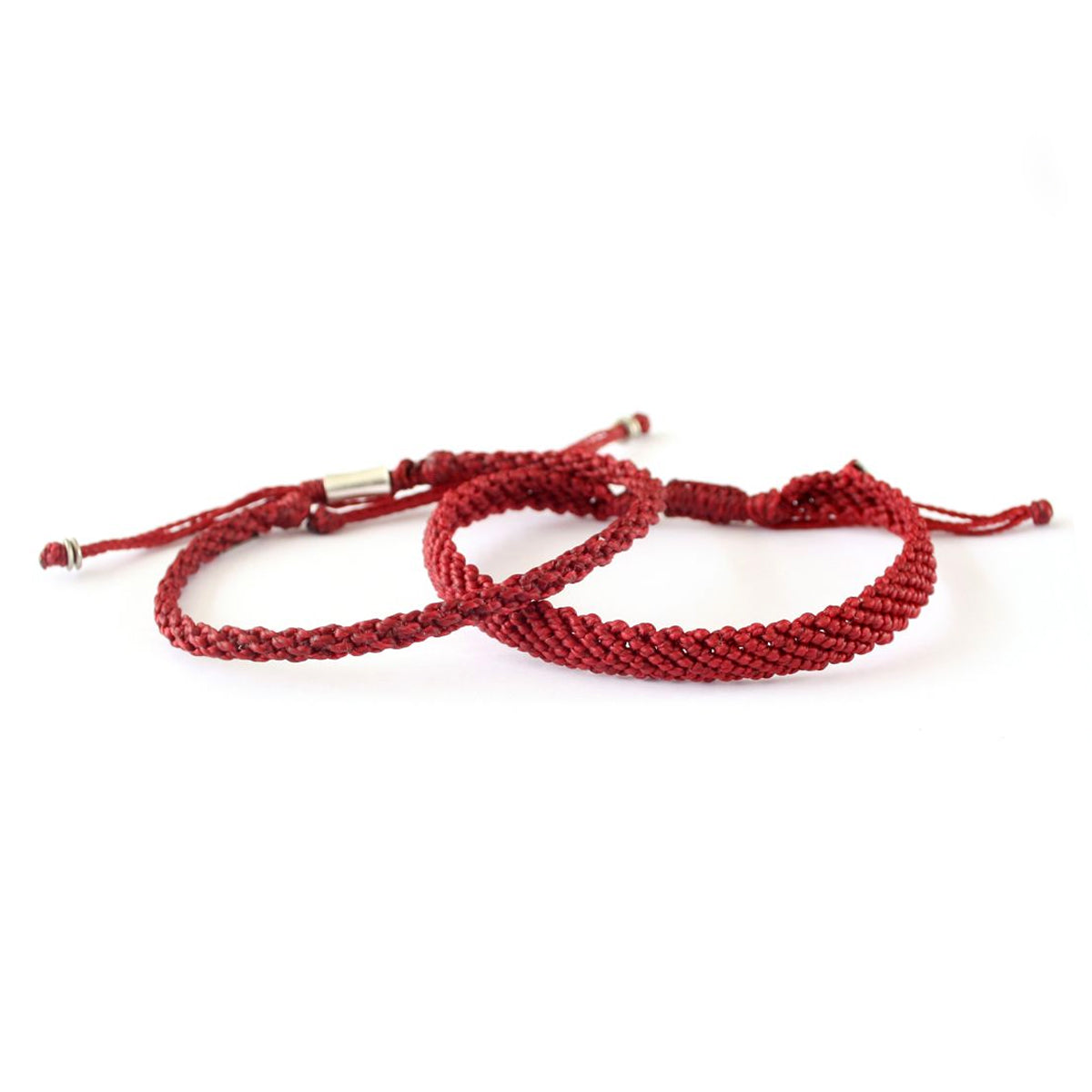 Men's Street - Set de 2 Pulseras Dark Red