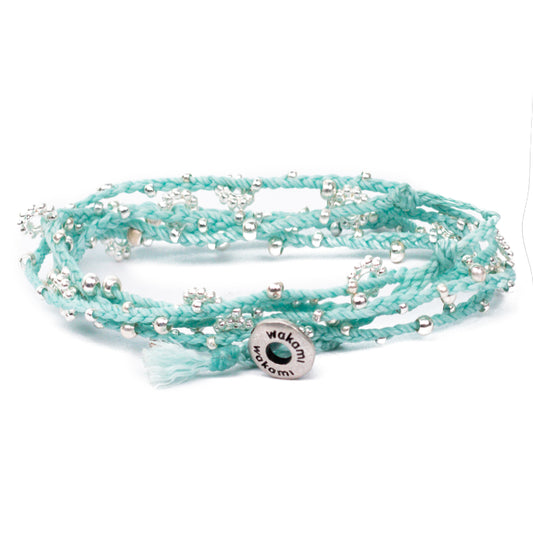 La vida es… - Pulsera - Collar - Menta - Plateado