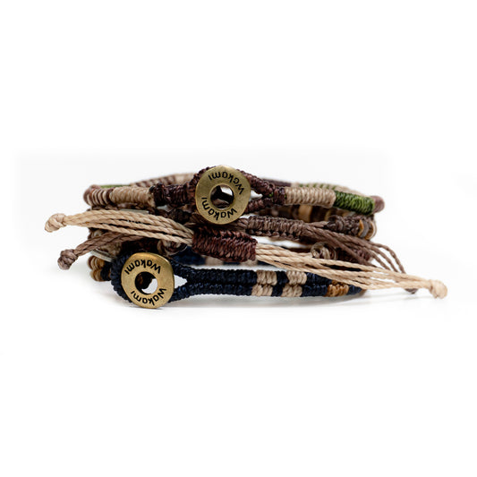 Una tierra de naturaleza- Pulsera - Beige