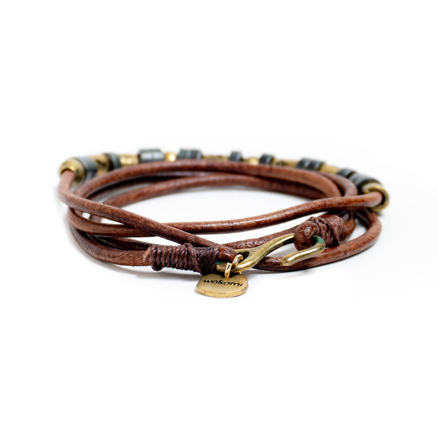 Las Mañanas del Cafe - Pulsera - Cuero - Café