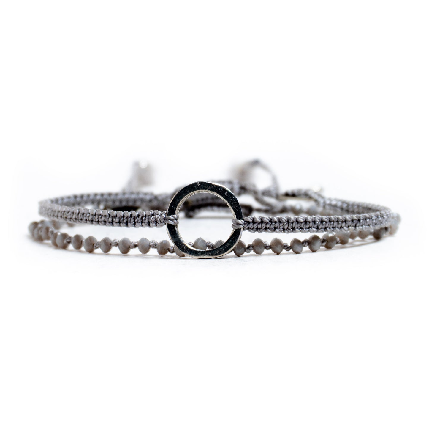 Inner health - Set de 2 Pulseras - Gris