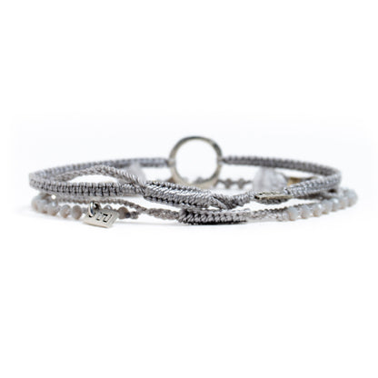 Inner health - Set de 2 Pulseras - Gris