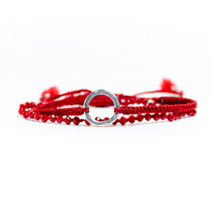 Inner health - Set de 2 Pulseras - Rojoa