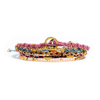 Super poderes - Set de 4 Pulseras - Multicolor