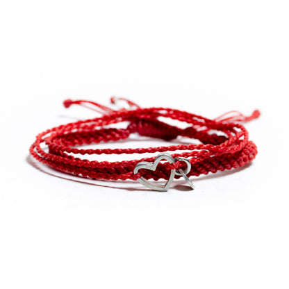 Mi corazón - Pulseras - Roja