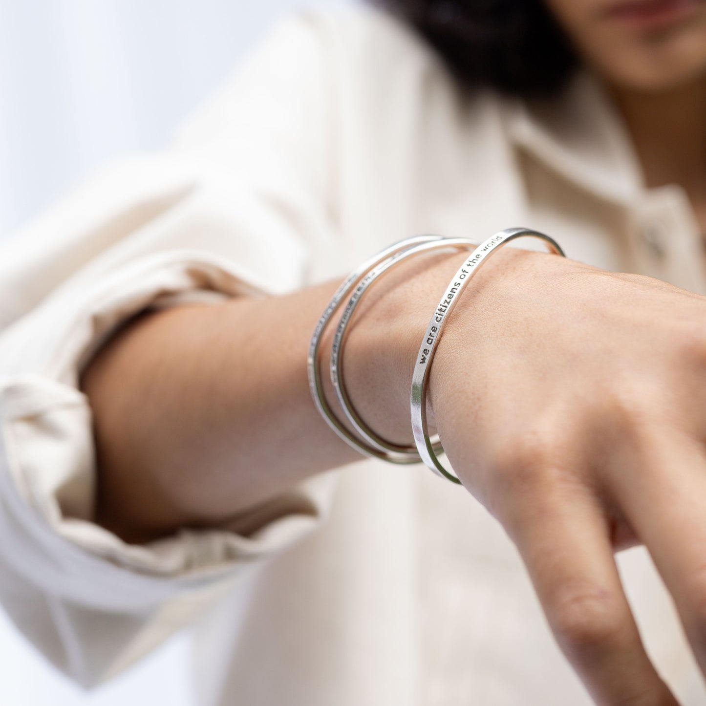 Somos Ciudadanos - Bangle - Plata
