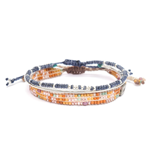 Unir - Set de 3 Pulseras - Multicolor