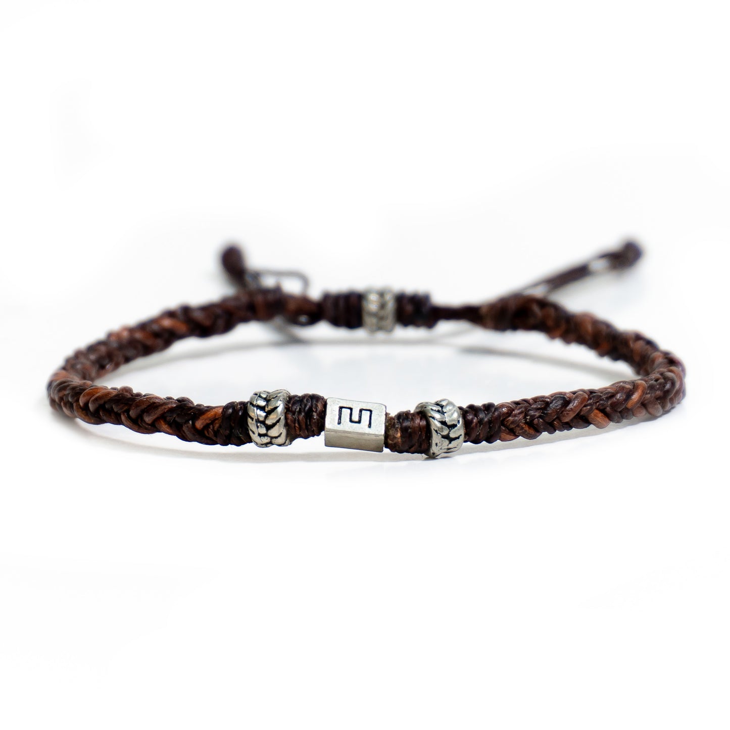 Nuestra historia - Pulsera - Cuero - Café