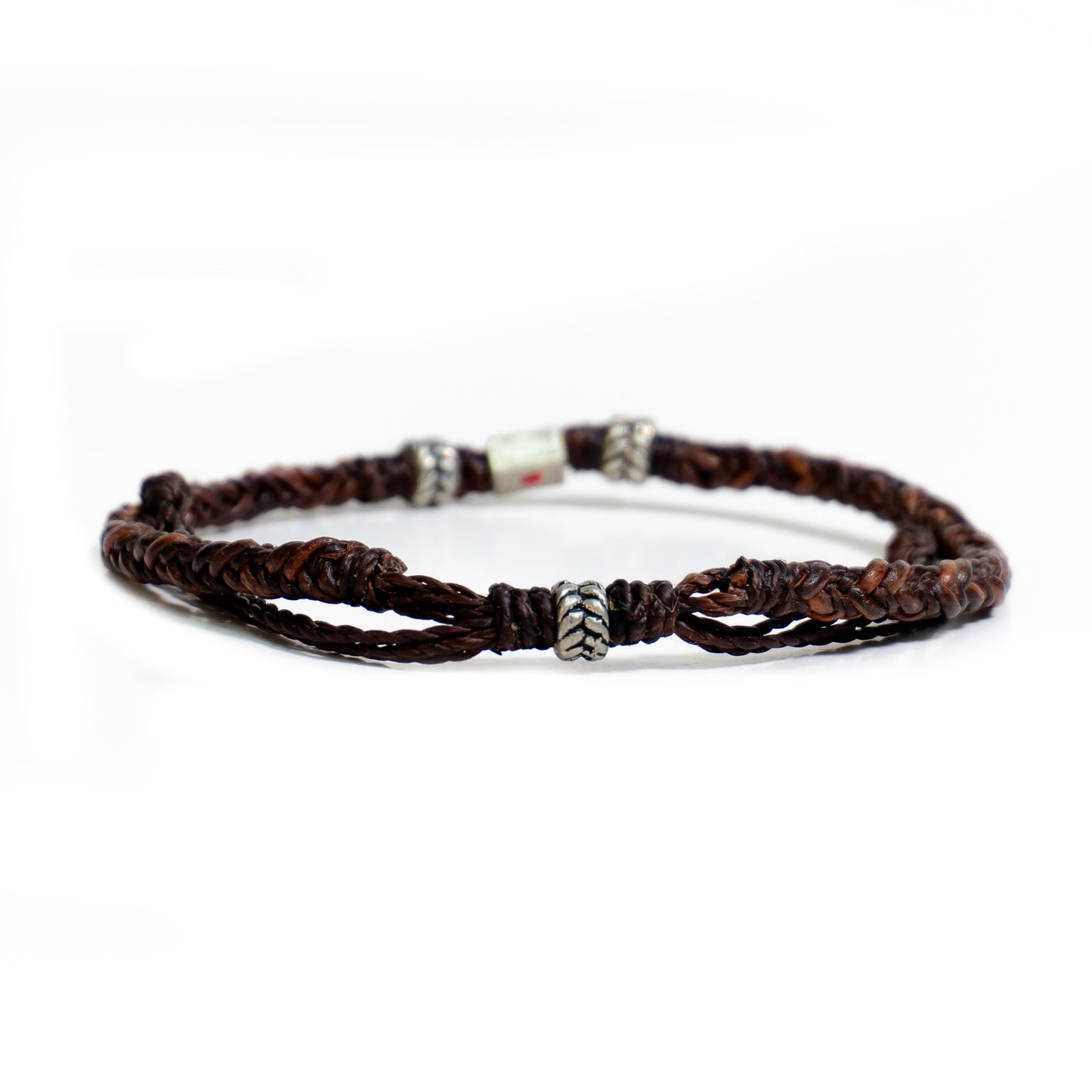 Nuestra historia - Pulsera - Cuero - Café