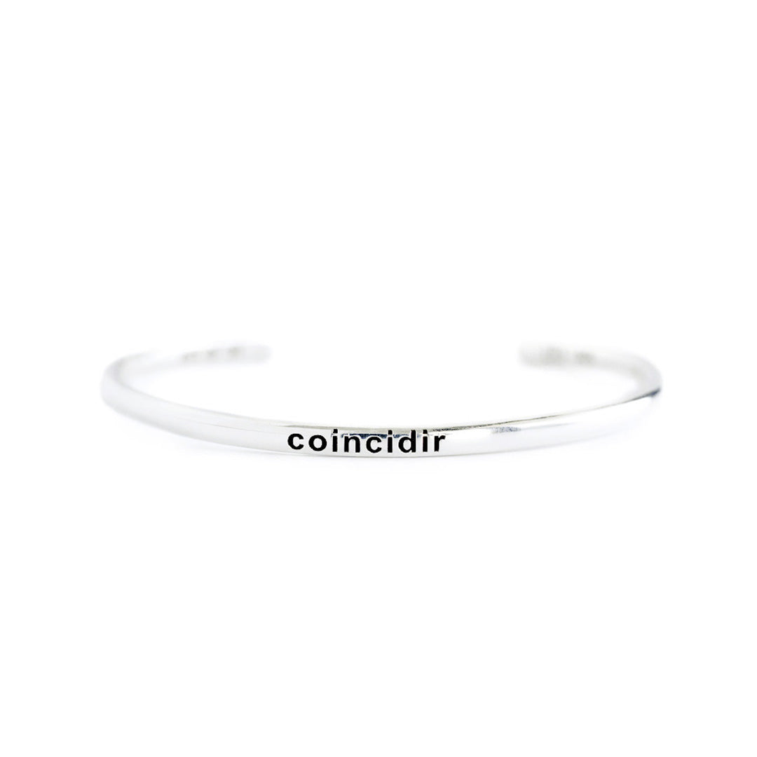 Coincidir - Bangle - Plata