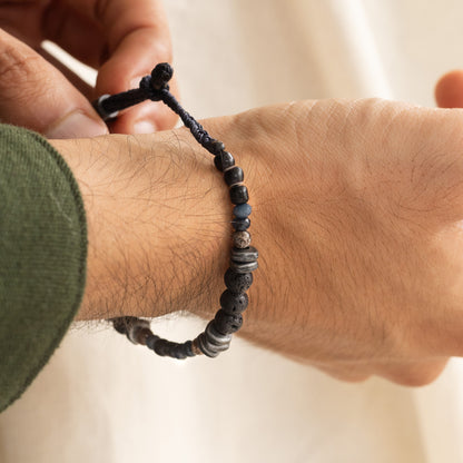 Construyendo - Pulsera - Negro