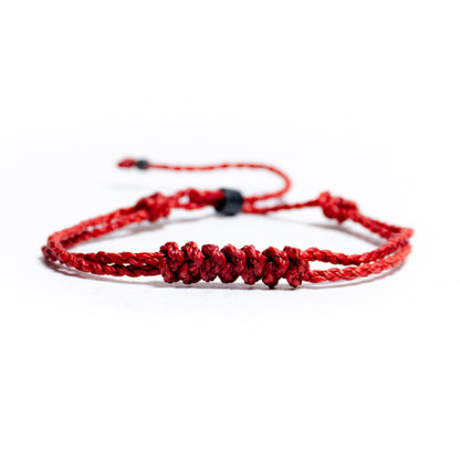 Protección y abundancia - Pulsera - Roja