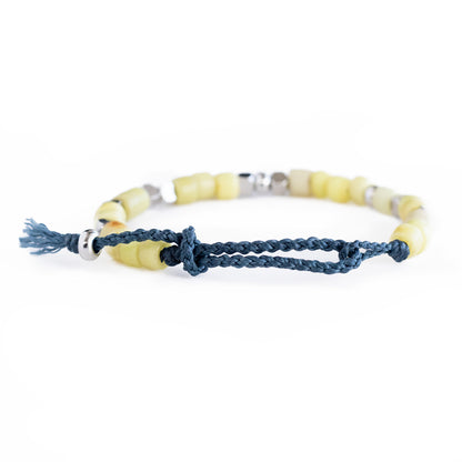 Enfrentando el mundo de la mano - Pulsera - Limón