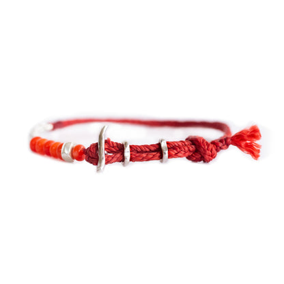 Sueño por sueño - Pulsera - Plata - Roja