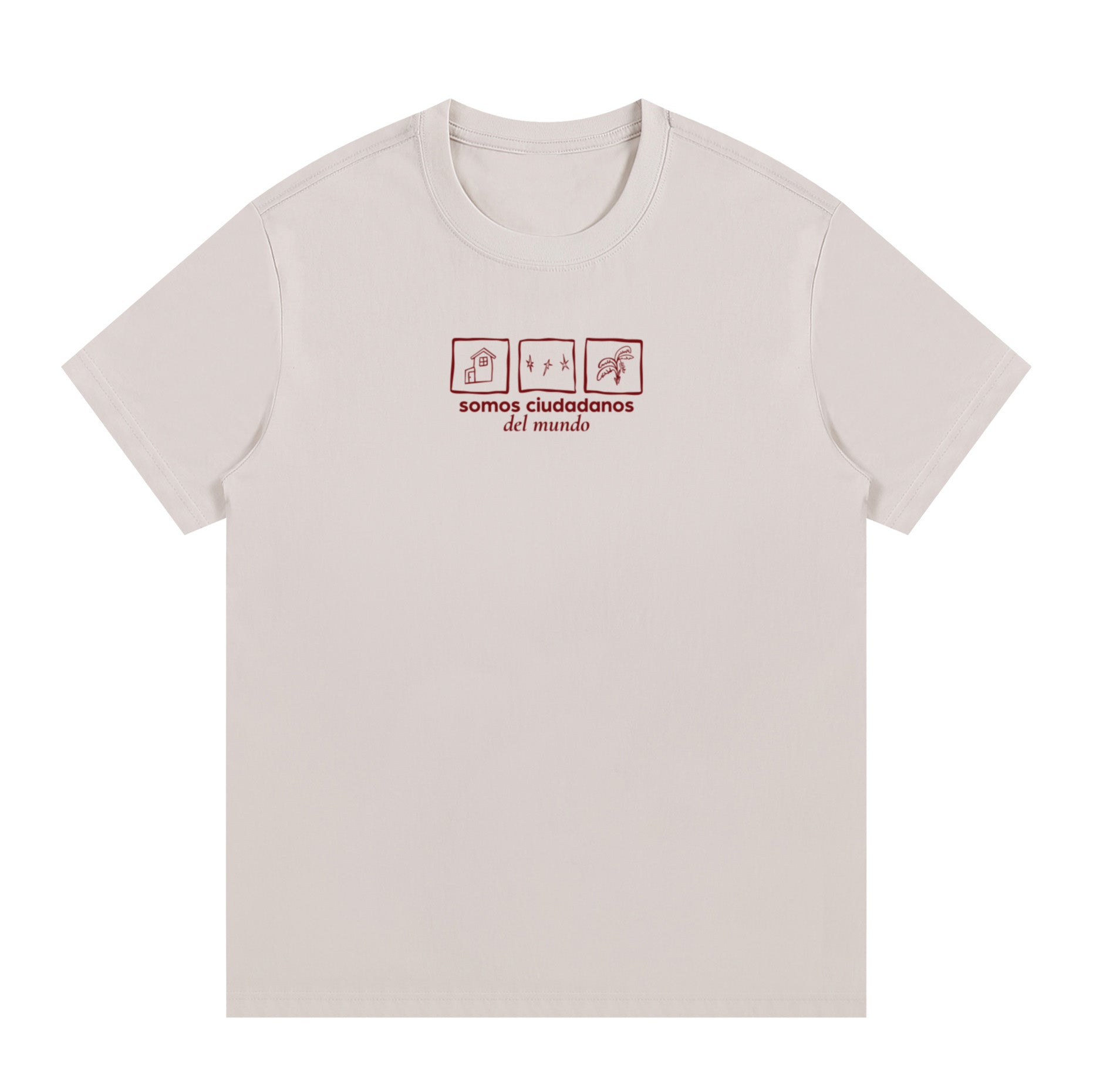Somos Ciudadanos del Mundo - T-Shirt - Beige