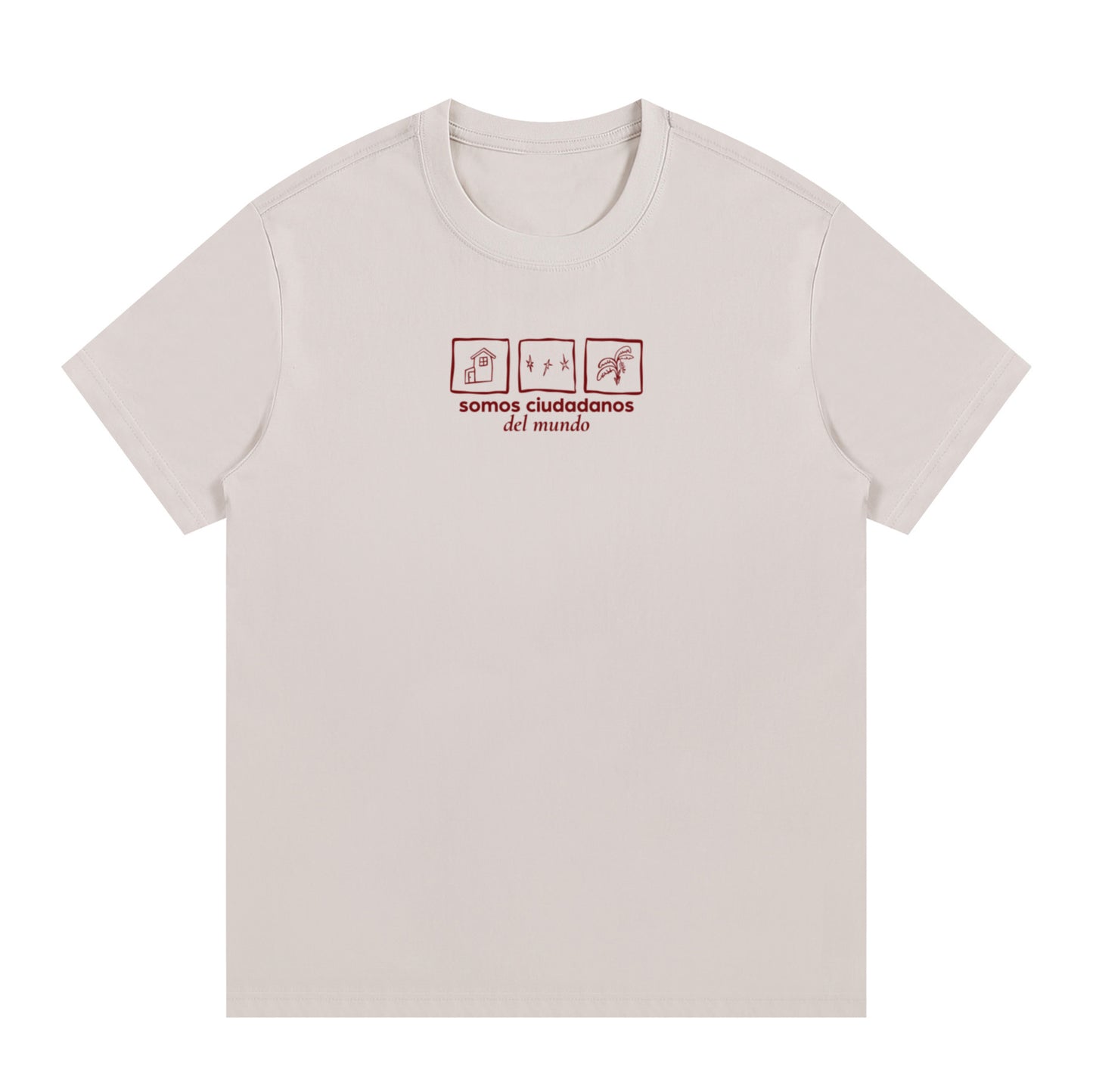 Somos Ciudadanos del Mundo - T-Shirt - Beige