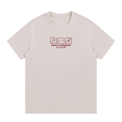 Somos Ciudadanos del Mundo - T-Shirt - Beige
