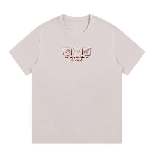 Somos Ciudadanos del Mundo - T-Shirt - Beige