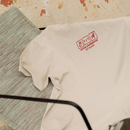 Somos Ciudadanos del Mundo - T-Shirt - Beige
