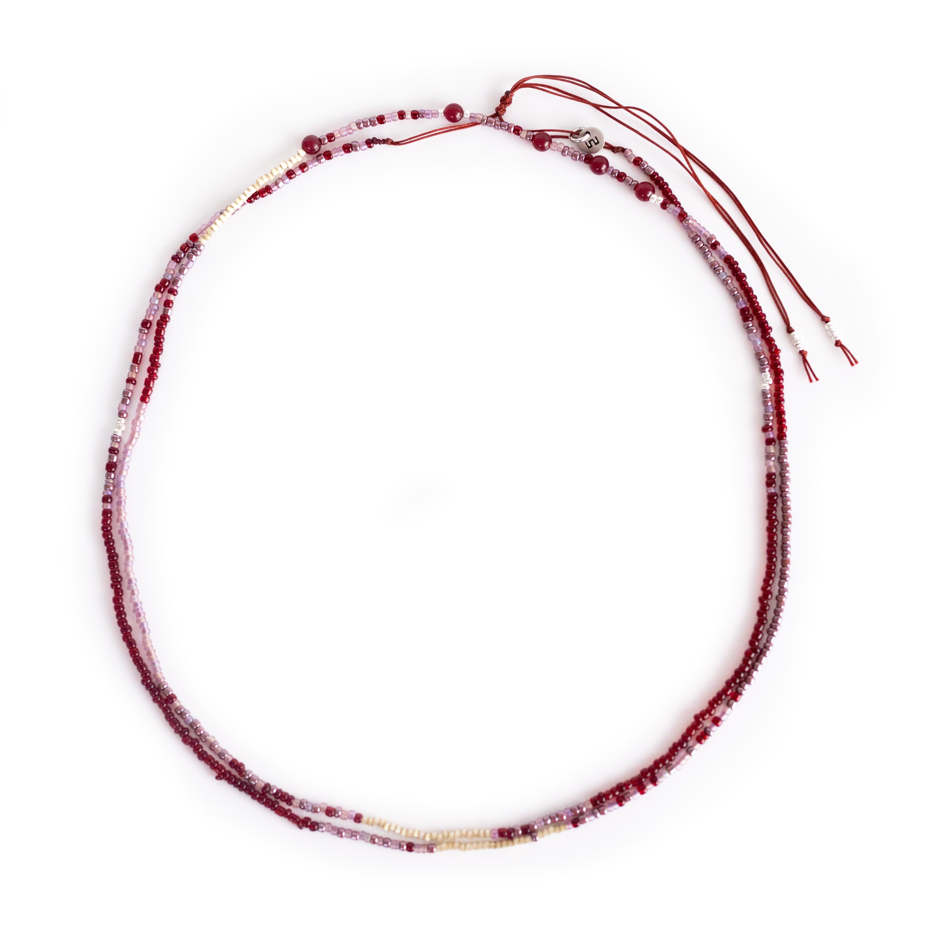 Caminos - Collar - Pulsera - Rojo